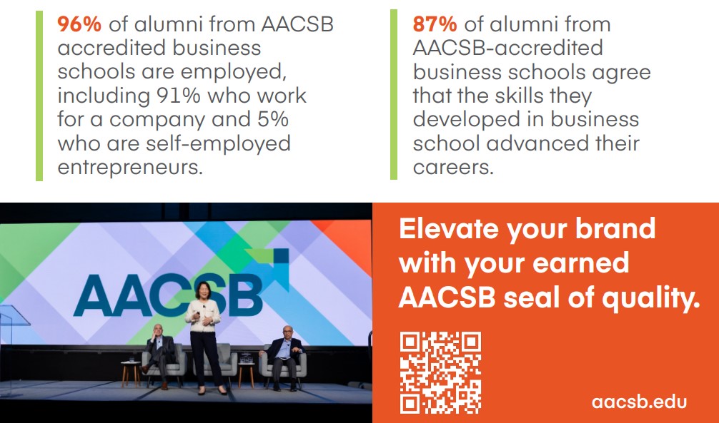 Elevate your brand with AACSB accreditation Elevate your brand with AACSB accreditation