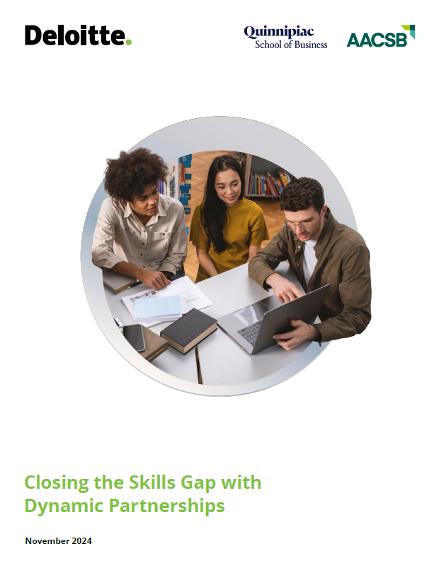 Closing the Skills Gap with Dynamic Partnerships report cover